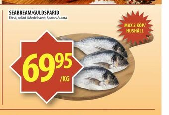 Matvärlden Tensta Seabream/guldsparid erbjuda