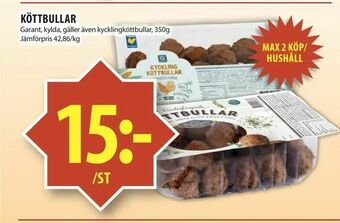 Matvärlden Tensta Köttbullar erbjuda