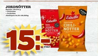 Supergrossen Jordnötter erbjuda