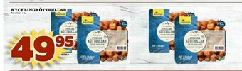 Supergrossen Kycklingköttbullar erbjuda