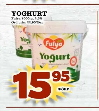 Supergrossen Yoghurt erbjuda