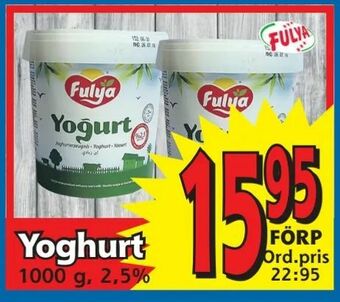 Supergrossen Yoghurt erbjuda