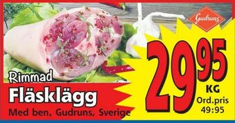 Supergrossen Fläsklägg erbjuda