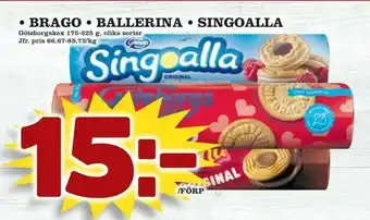 minmatbutik • brago • ballerina • singoalla erbjuda