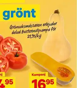 City Gross delad Butternutpumpa erbjuda