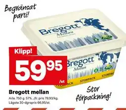 City Gross Bregott mellan erbjuda