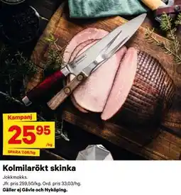 City Gross Kolmilarökt skinka erbjuda