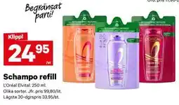 City Gross Schampo refill erbjuda