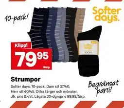 City Gross Strumpor erbjuda