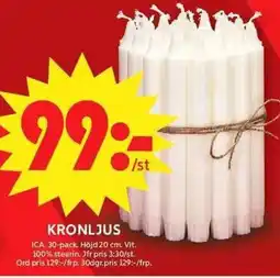 ICA Maxi Ica kronljus erbjuda