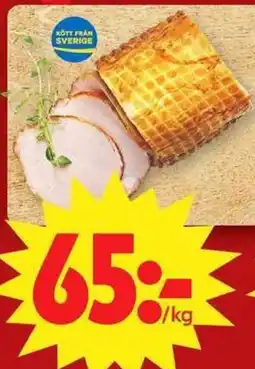 ICA Maxi Kött från Sverige erbjuda
