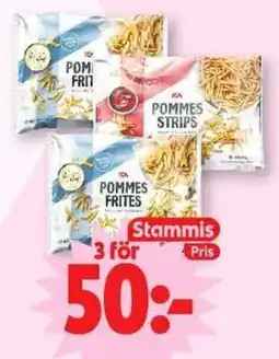 ICA Maxi Ica pommes strips erbjuda