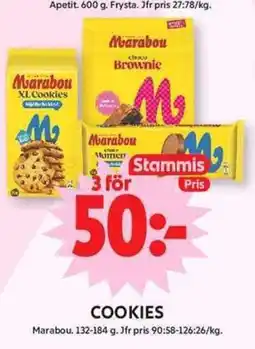 ICA Maxi Marabou cookies erbjuda