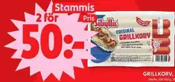 ICA Maxi Sibylla grillkorv erbjuda