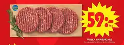 ICA Maxi Färska hamburgare erbjuda