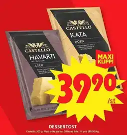 ICA Maxi Castello dessertost erbjuda
