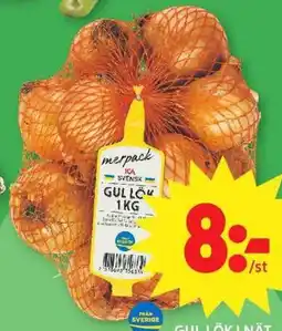 ICA Maxi Gull lök erbjuda