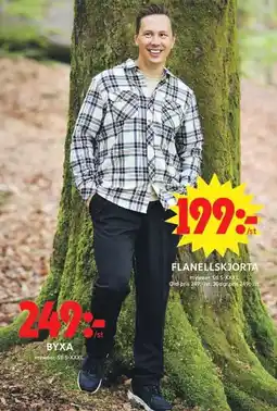 ICA Maxi mywear flanelsskjorta erbjuda