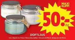 ICA Maxi Ica doftljus erbjuda