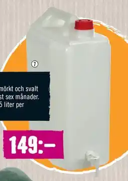 Hornbach Vattendunk med tappningskran erbjuda