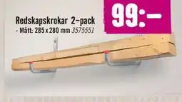 Hornbach Redskapskrokar 2-pack erbjuda