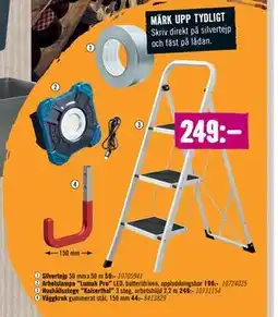 Hornbach Silvertejp 50 mm x 50 m erbjuda