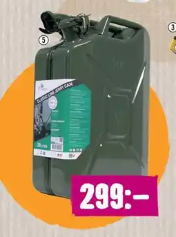Hornbach Bränsledunk med plaströrspip erbjuda