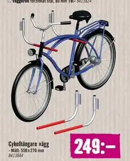 Hornbach Cykelhängare vägg erbjuda