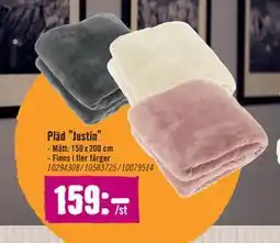 Hornbach Pläd ”Justin” erbjuda