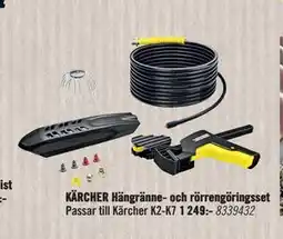 Hornbach KÄRCHER Hängränne- och rörrengöringsset erbjuda