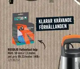 Hornbach ROXOLID Vattenfast tejp erbjuda