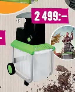 Hornbach Kompostkvarn ”FQ-ELH 2500” erbjuda