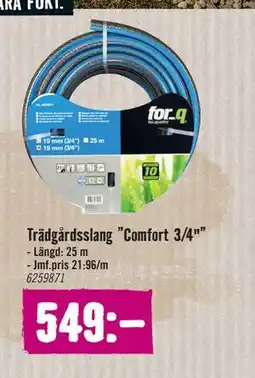 Hornbach Trädgårdsslang ”Comfort 3/4” erbjuda