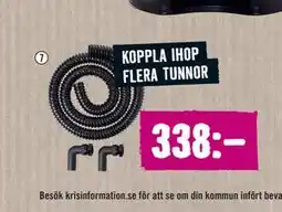 Hornbach GREENLINE Kopplingskit slang 1,2 m erbjuda