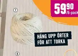 Hornbach FLORASELF Sisalsnöre erbjuda