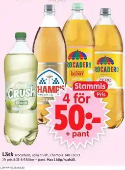 ICA Supermarket Läsk, Medlemspris erbjuda