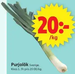 ICA Supermarket Purjolök erbjuda