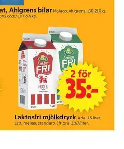 ICA Supermarket Laktosfri mjölkdryck erbjuda