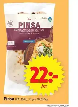 ICA Supermarket Pinsa erbjuda