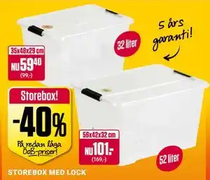 STOREBOX MED LOCK