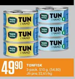 ÖoB TONFISK, Medlemspris erbjuda
