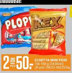 ÖoB CLOETTA MINI PÅSE, Medlemspris erbjuda