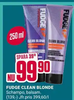 ÖoB FUDGE CLEAN BLONDE erbjuda