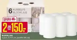 ÖoB BLOCKLJUS erbjuda
