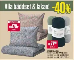 ÖoB Alla bäddset & lakan! erbjuda