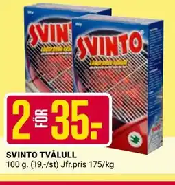 ÖoB SVINTO TVÅLULL erbjuda