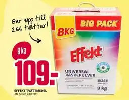 ÖoB EFFEKT TVÄTTMEDEL erbjuda