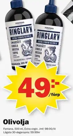 Pekås Olivolja erbjuda