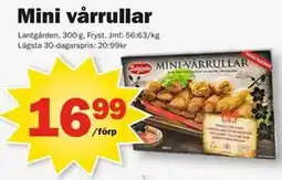 Pekås Mini vårrullar erbjuda