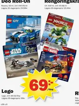 Pekås Lego erbjuda